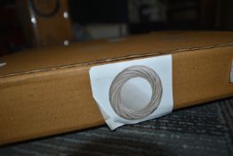 *Farah Cast Silver Circular Mirror 38cm (new)