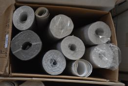 *7x Assorted Rolls of Wallpaper, plus 1x Open Roll