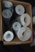 *5x Assorted Rolls of Wallpaper, plus 2x Open Rolls