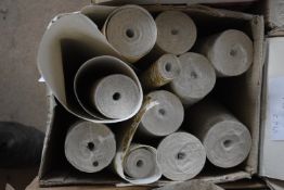 *7x Assorted Rolls of Wallpaper, plus 2x Open Rolls