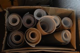 *9x Assorted Open Rolls of Wallpaper