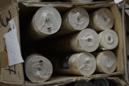 *7x Rolls of Christiana Masi 3907 Wallpaper, plus 1x Open Roll