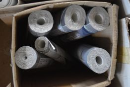 *5x Assorted Rolls of Wallpaper, plus 1x Open Roll