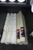 *10x Roll of Christiana Masi Wallpaper (6x 4965 70cm and 4x 4940), plus 1x Open Roll