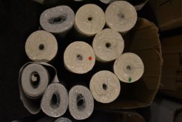 *10x Assorted Rolls of Wallpaper, plus 1x Open Roll
