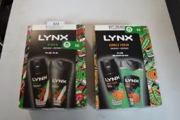 Two Lynx Body Wash and Spray Gift Packs