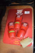 *Deep Heat Muscle Massage Rollon Lotion 3pk
