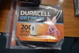 *Duracell Optimal AA Batteries