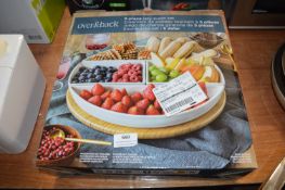 *Over & Back 5pc Lazy Susan Set