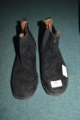 Top Man Suede Chelsea Boots Size: EU 45