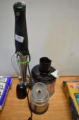 *Braun Hand Blender with Accessories