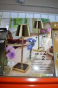 *Rechargeable LED Touch Lamp 2pk