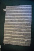 *Mineral Spring Grey & White Bathmat