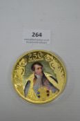 Napoleon Bonaparte Commemorative Gilt Coin