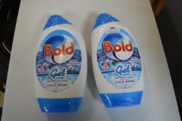 Two Bottles of Bold Wash Gel