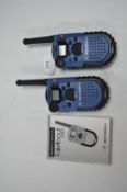 Pair of Motorola Talk About 250 Two-Way Radios