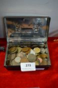 Moneybox Containing Vintage Coinage