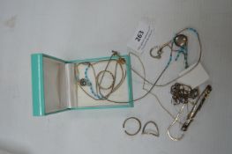 Assorted Jewellery Including Silver Items