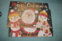*Two Merry Christmas Doormats