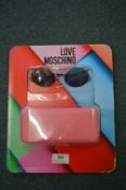 *Love Moschino Sunglasses & Case Set