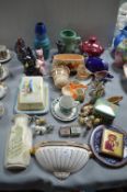 Decorative Vintage Pottery Including Wade etc.