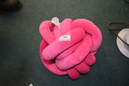*Pink Knot Cushion