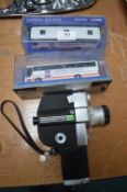 Corgi Diecast Buses plus Fukica 8mm Cine Camera