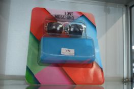*Love Moschino Sunglasses & Case