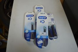 Four Packs of Oral-B Electric Toothbrush Heads
