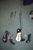 *Five Assorted Kirkland Signature and Cobra Golf Clubs