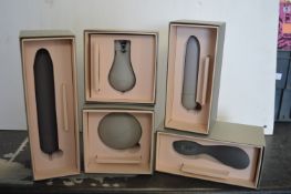 Five Pearlesque Stimulators and Massagers