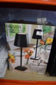 *Mikasa Home Touch Lamps 2pk