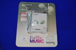 *Sony Wireless In-Ear Earphones