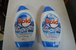Two Bottles of Bold Wash Gel
