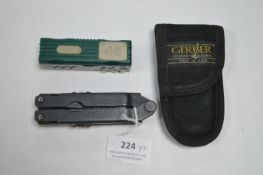 Two Gerber Multitools