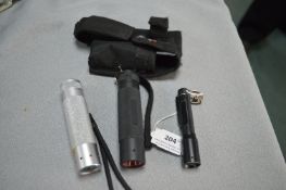 Three Small LED Lenser Torches