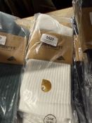 *Pair of Carhartt White & Gold Socks