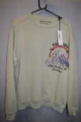 *Maharishi Peace Mount Maha Crew Sweatshirt Size: M RRP: £244.95