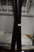 *6ft Black Garment Rail