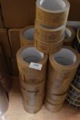 *35 Rolls of Printed Parcel Tape