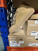 *Novesta Star Chucker Suede Mono Shoes (cinnamon) Size: 9.5 RRP: £83.95