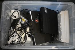 *Box Containing Various Electrical Telecoms Items