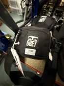 *Obey Messenger Bag RRP: £54.95