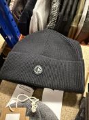 *PSC Black Cotton Beanie Cap