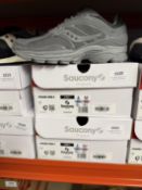 *Saucony Originals Progrid Omni 9 Trainers (grey) Size: 8.5 RRP: £164.95