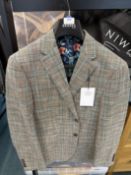 Skopes Nickleson Jacket (stone mint check) Size: 40R RRP: £140