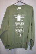 *Aries Perfume Sweatshirt (forest green) Size: XL RRP: £164.95