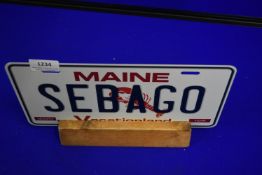 *Maine Sebago Vacationland Sign
