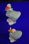 Two Decorative Ducks