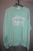 *Aries Ancient Column Sweatshirt (mint green) Size: L RRP: £269.95